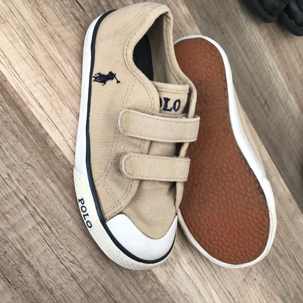 Polo Ralph Lauren Velcro shoes size 9 1/2